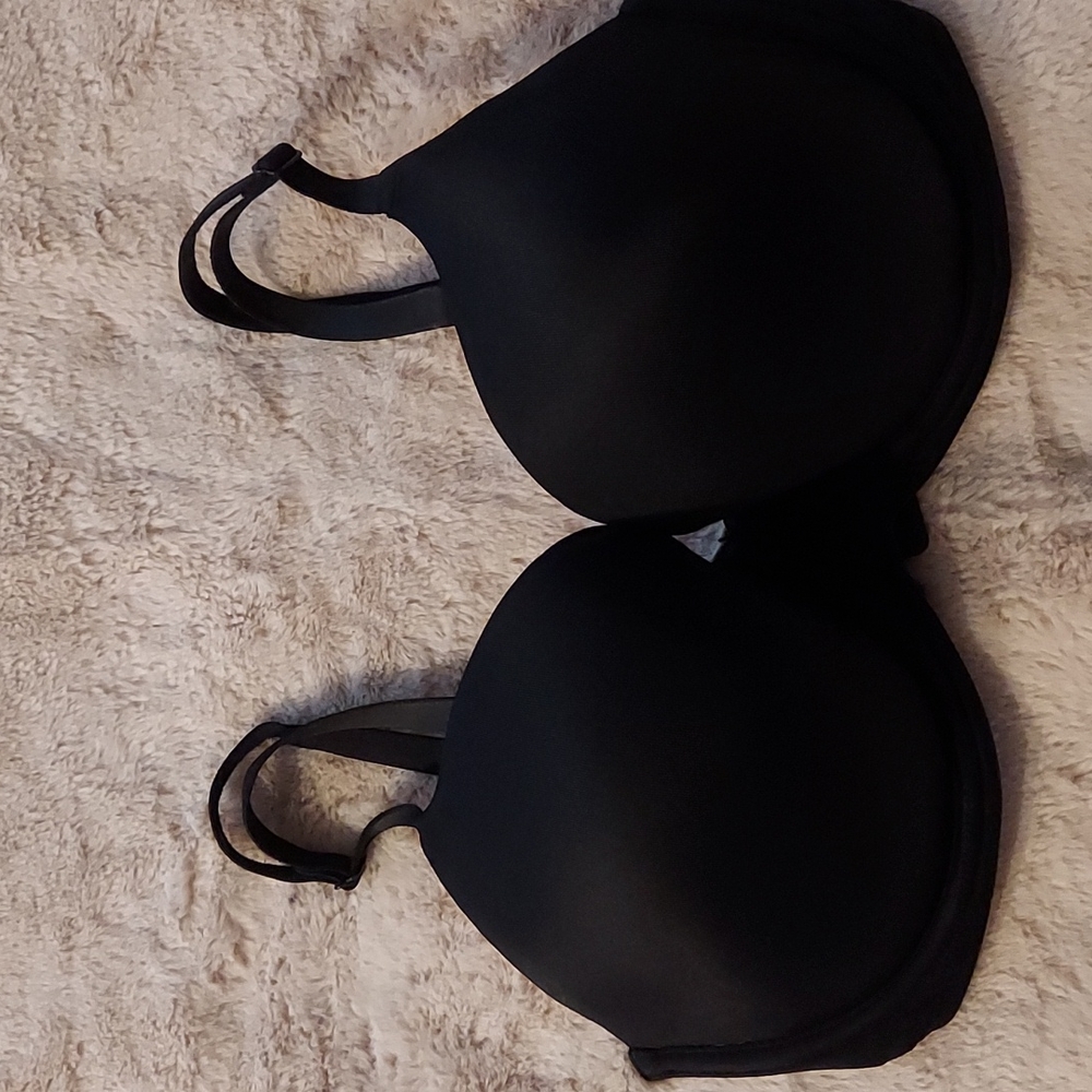 Victorias Secret Pink black bra 34DD